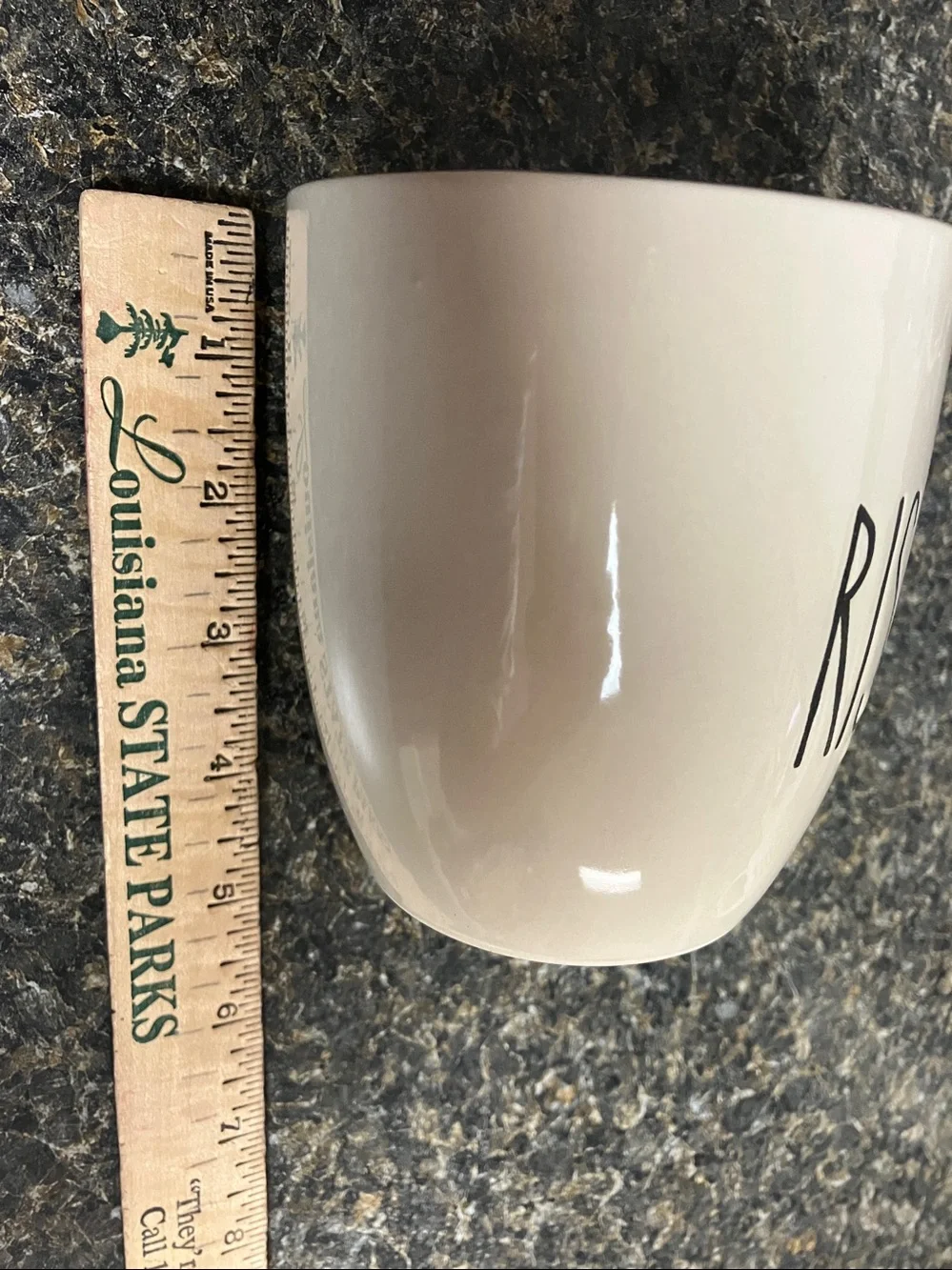 Nwot loblolly pines coffee mug tea cup “ RISE “
